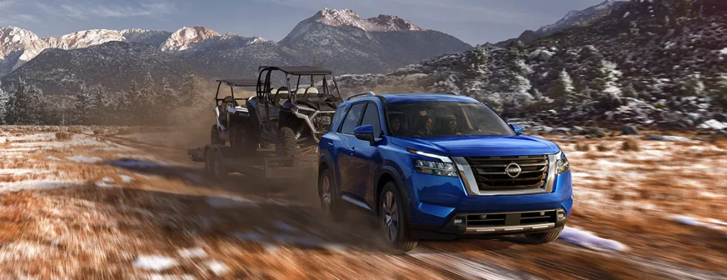  Blue 2022 Nissan Pathfinder 
