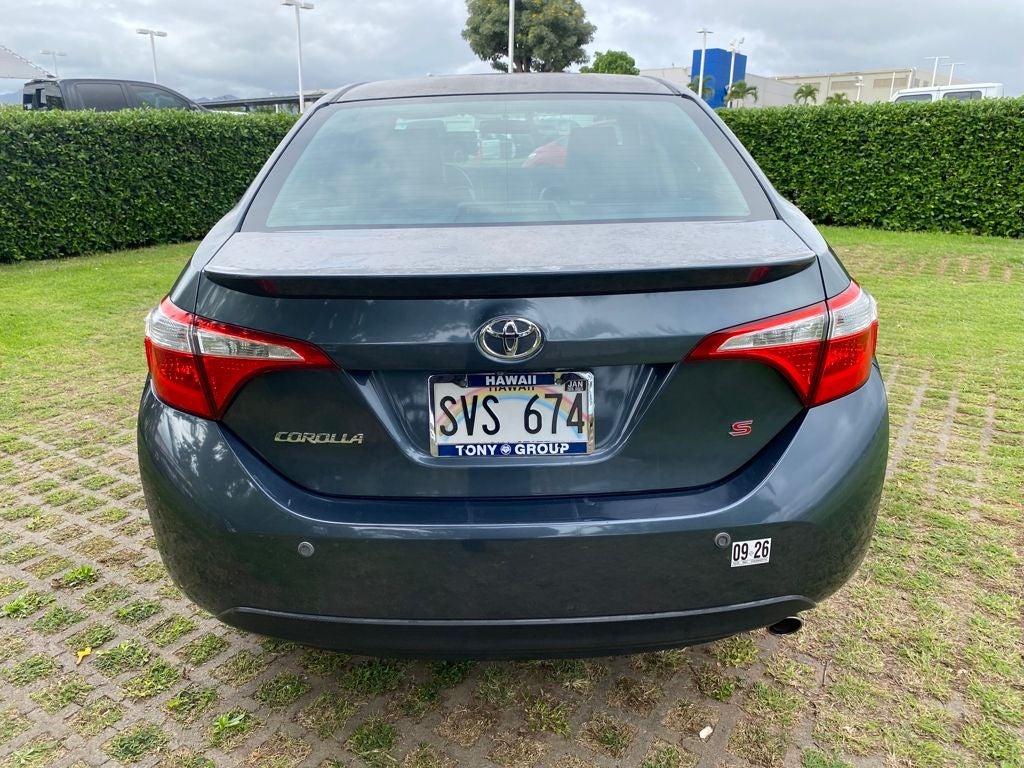 2016 Toyota Corolla S Plus