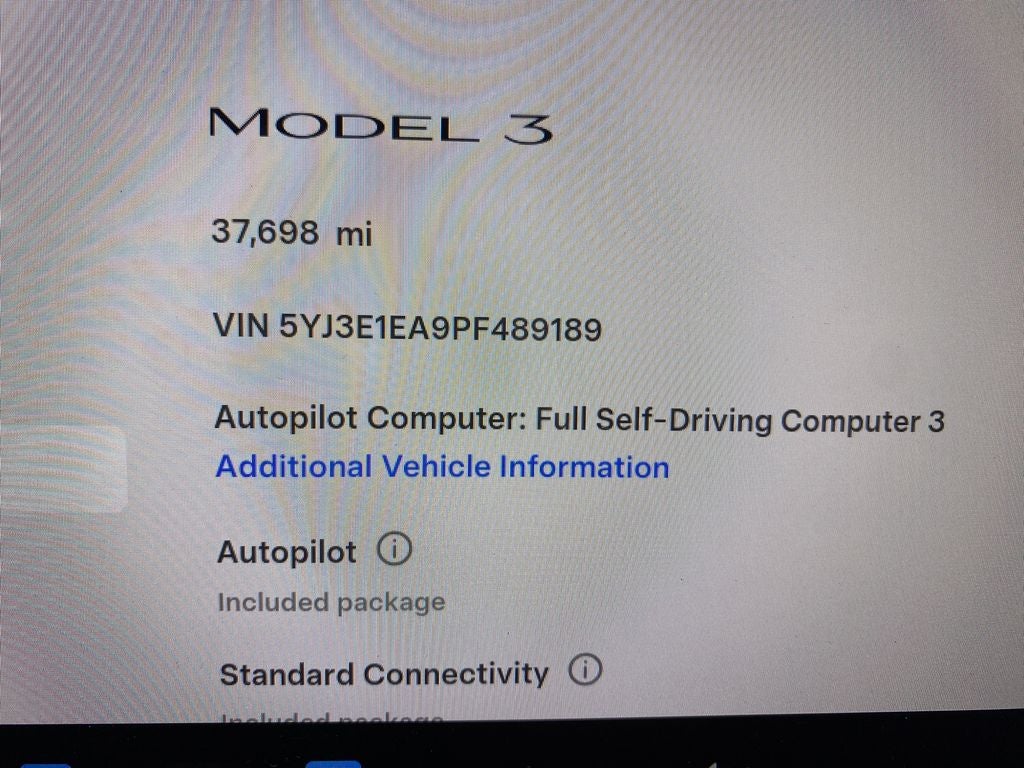 2023 Tesla Model 3 Base
