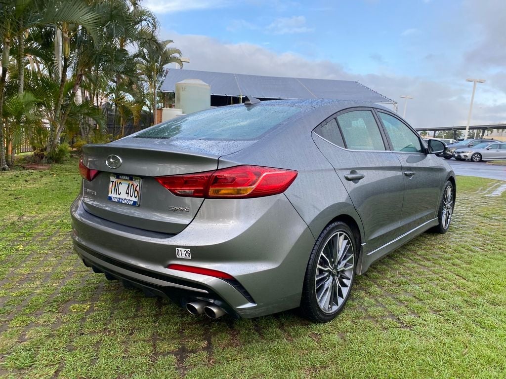 2018 Hyundai Elantra Sport