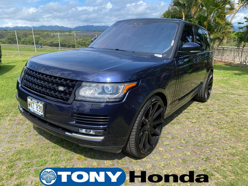2017 Land Rover Range Rover 5.0L V8 Supercharged