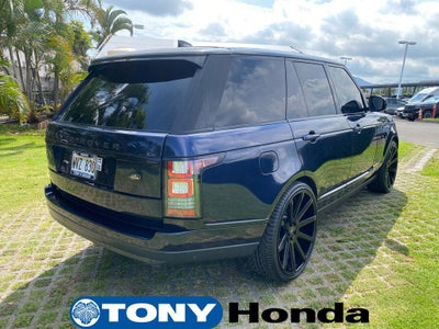 2017 Land Rover Range Rover 5.0L V8 Supercharged