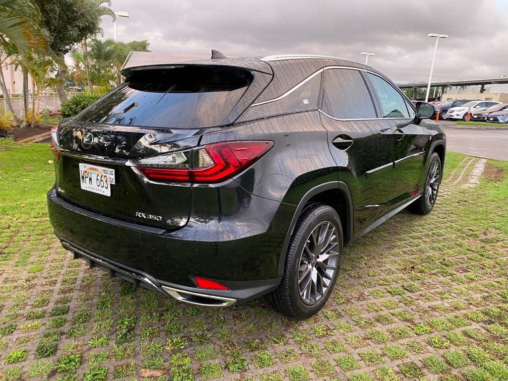 2022 Lexus RX 350 F Sport