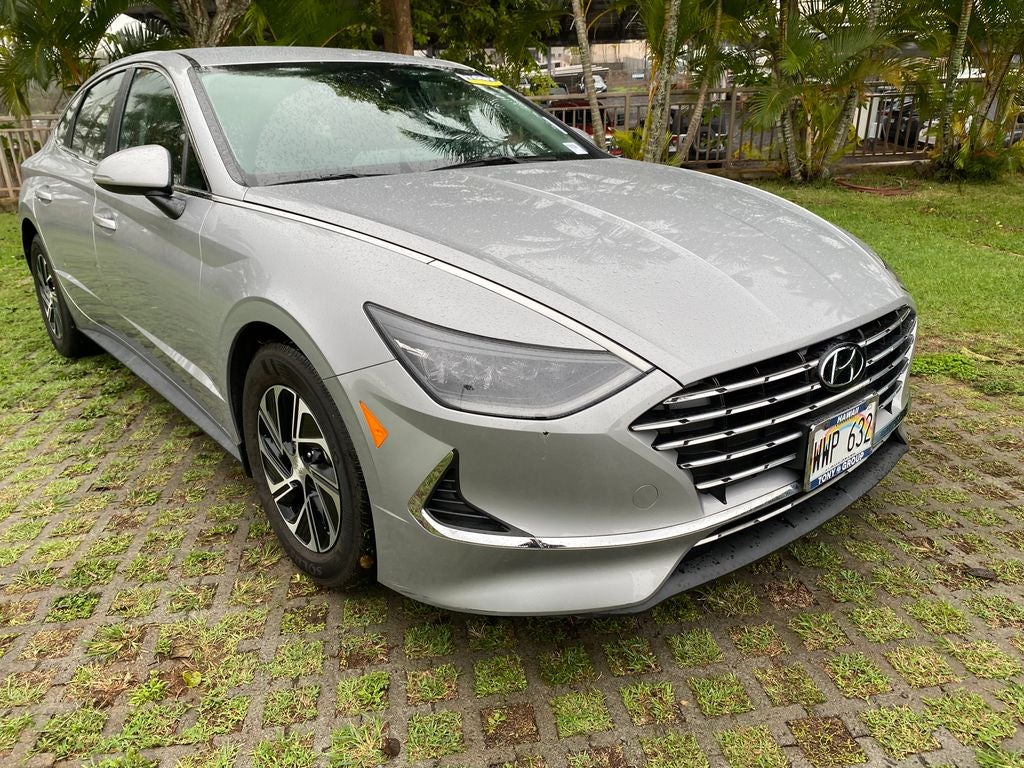 2023 Hyundai Sonata Hybrid Blue
