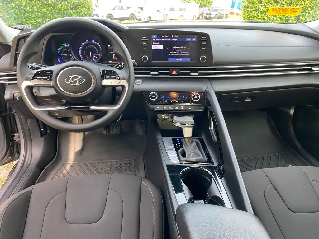 2023 Hyundai Elantra Hybrid Blue