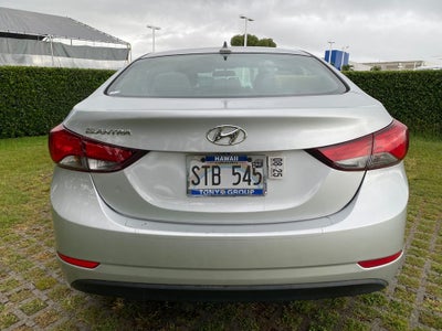 2016 Hyundai Elantra Base