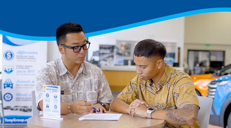 Customer Shaking Hands